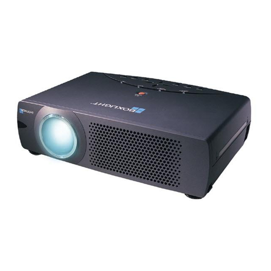 BOXLIGHT CP-12ta Service Manual