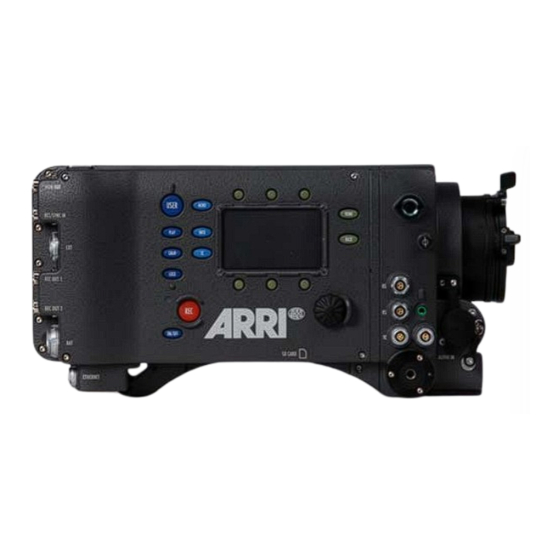 ARRI ALEXA Pocket Manual