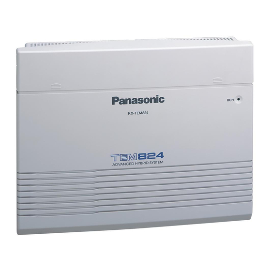 Panasonic KX-TES824LA Manuals