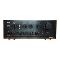 Akai AM 73 Operator's Manual