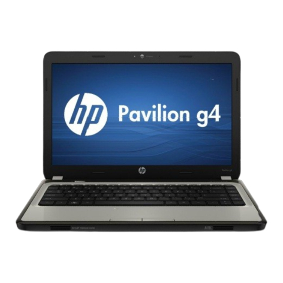 HP G4 Maintenance And Service Manual