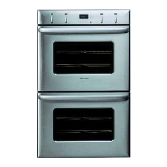 Fisher & Paykel Wall Oven User Manual