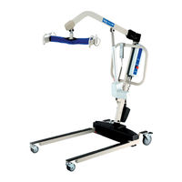 Invacare Electric Portable Patient Lift RPA600-1E Operating & Maintenance Manual