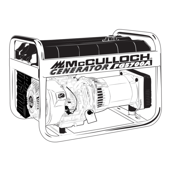 McCulloch 7096-FG5733 User Manual