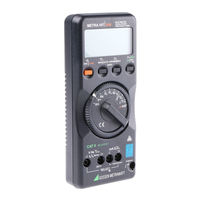 Gossen Metrawatt METRAHIT 30M Operating Instructions Manual