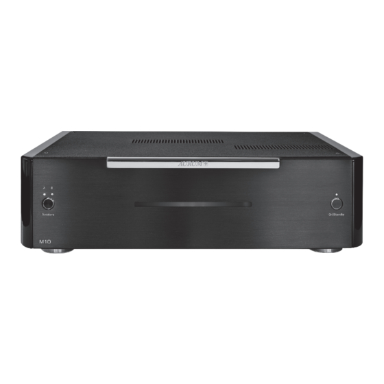 quadral AURUM M10 User Instructions