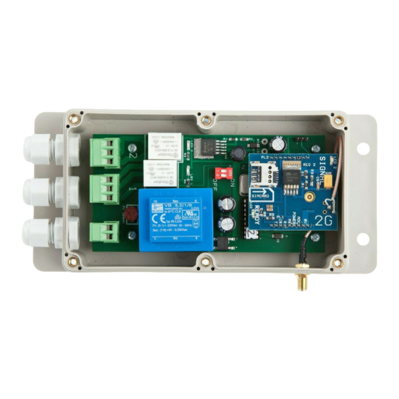 GSM Activate GSM-4G-GATE Manual