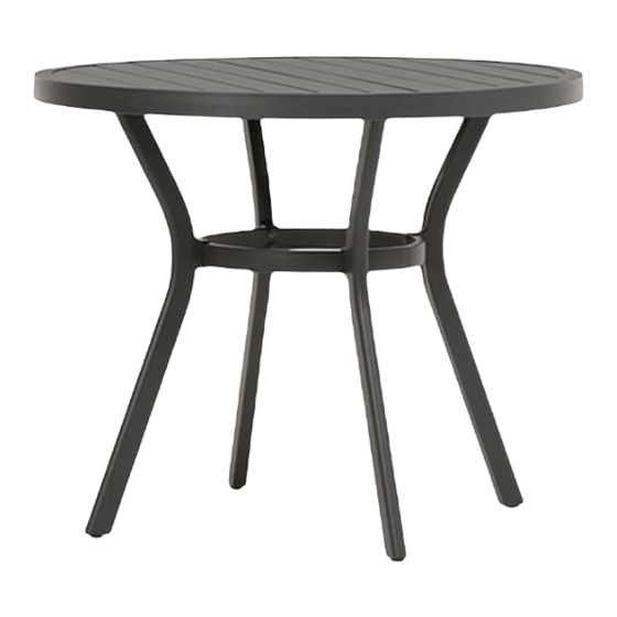 Target VENUS BISTRO TABLE Assembly Instructions Manual