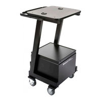 Avery Dennison Monarch Mobile Work Station 9878 Operating & Maintenance Instructions