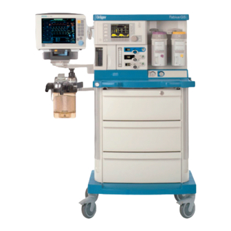 Dräger Medical Fabius GS Assembly And Installation Manual