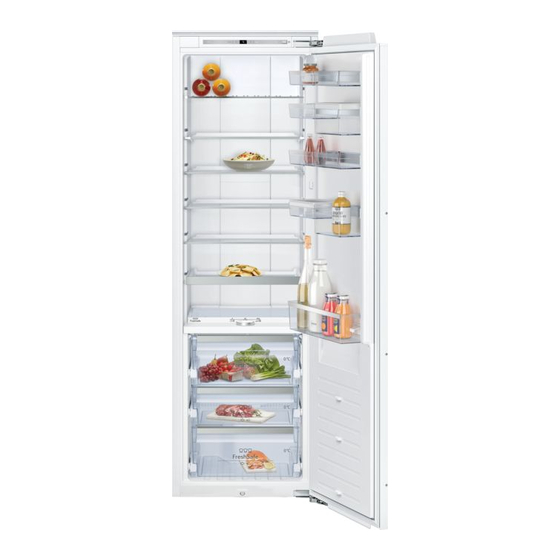 NEFF KI8815OD0 Information For Use