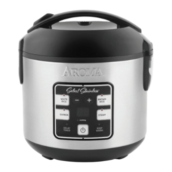 Aroma Select Stainless ARC-914SBDS Instruction Manual