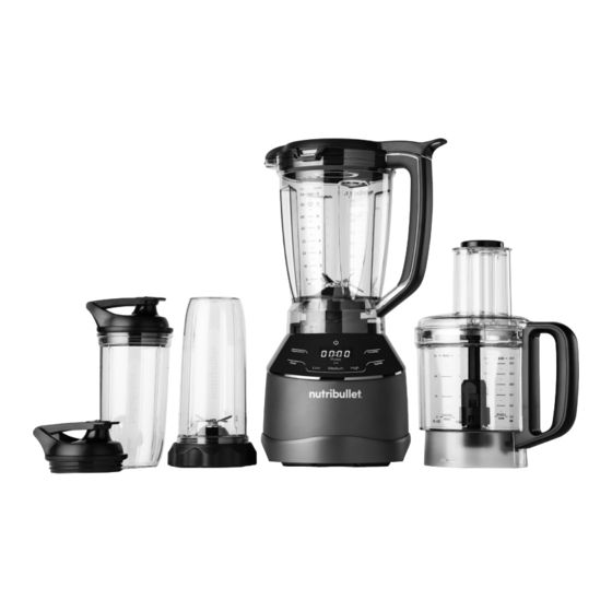 NUTRIBULLET TRIPLE PREP SYSTEM NBKS50100 User Manual