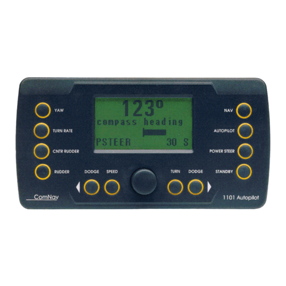 ComNav 11101 Installation And Operation Manual