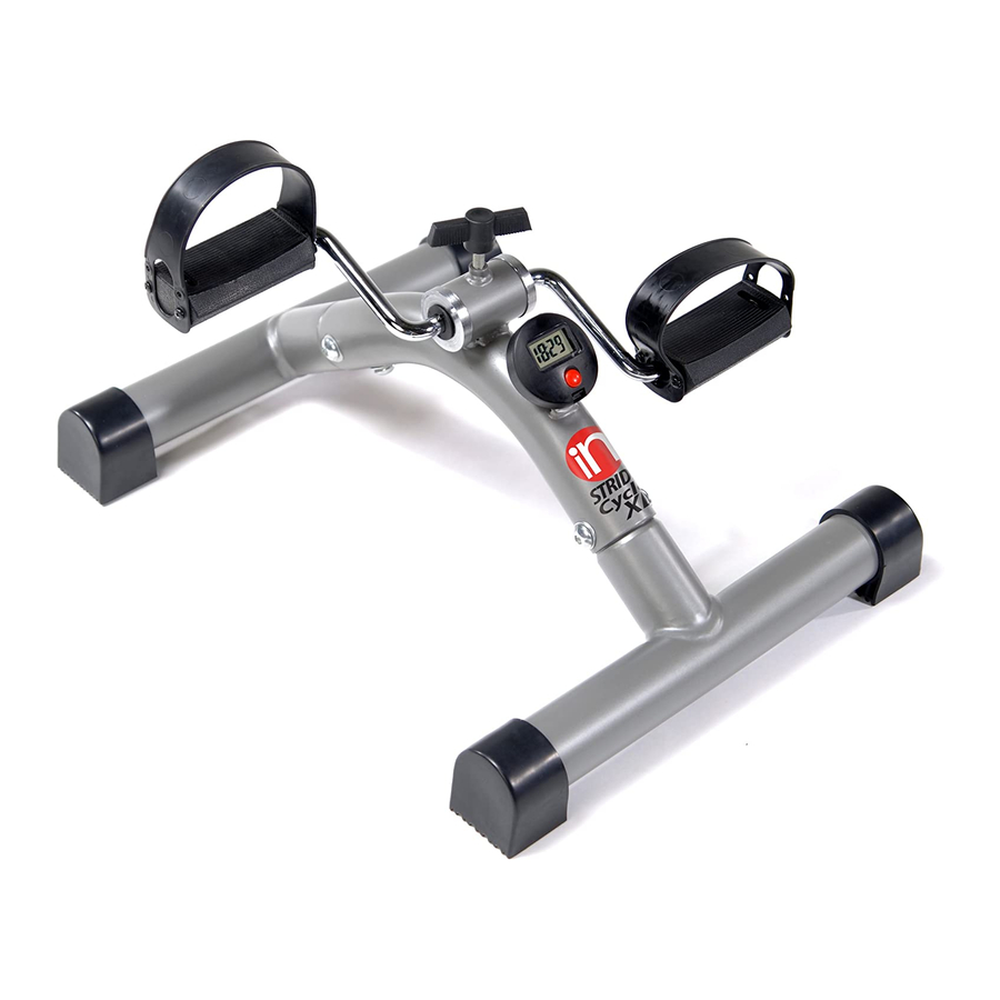 Stamina inSTRIDE CYCLE XL Owner's Manual
