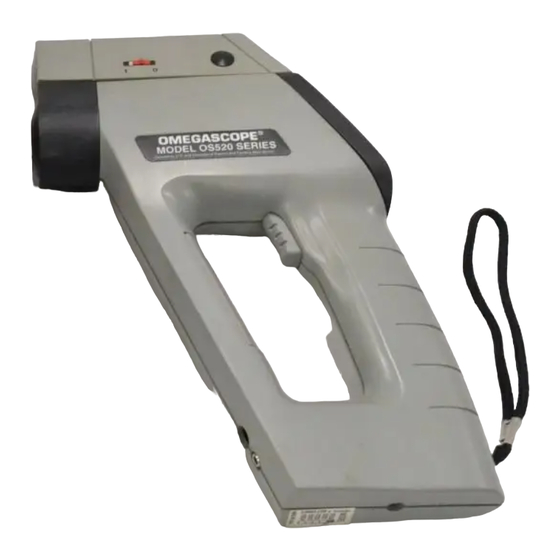 Omega OMEGASCOPE OS520 User Manual