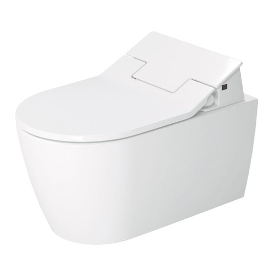 DURAVIT SensoWash 22265900 Series Mounting Instructions