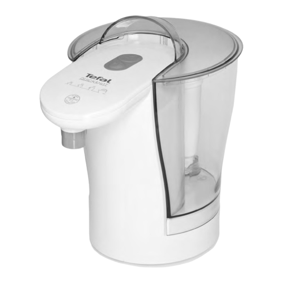TEFAL Quick & Hot BR301 Manual