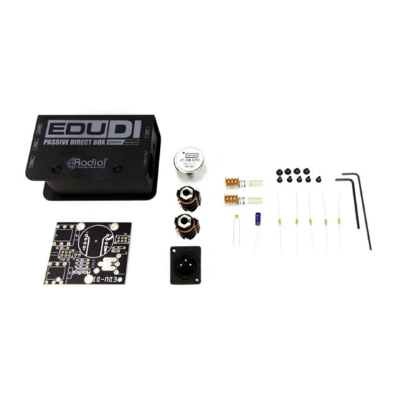 Radial Engineering EDU-DI Build Instructions