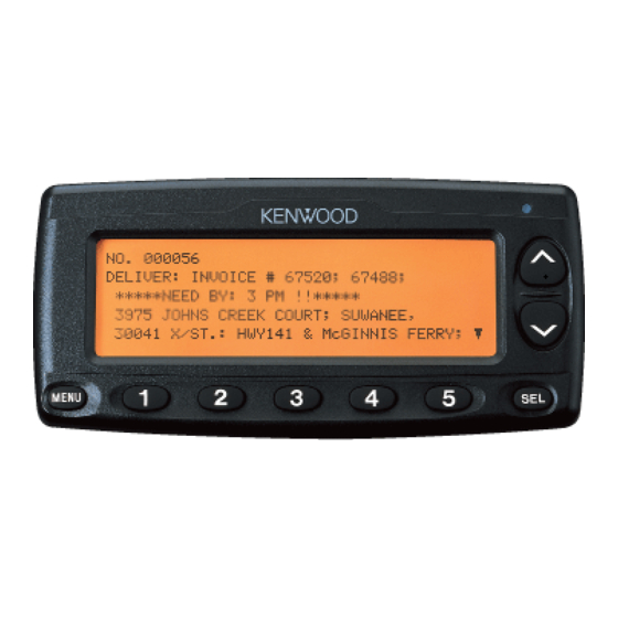 Kenwood KDS-100 Technical Document