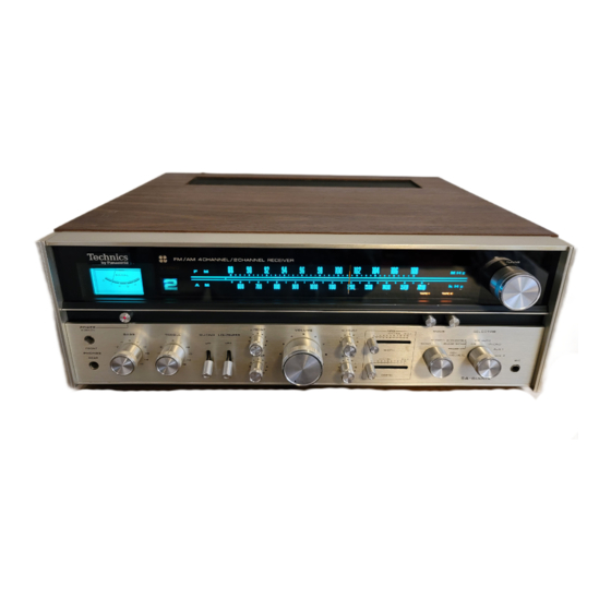 Technics SA-6000X Service Manual