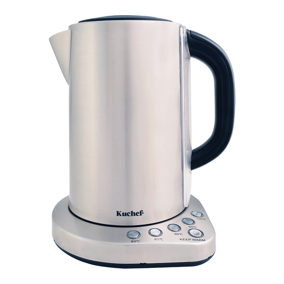 Kuchef DKE2200 Instruction Manual