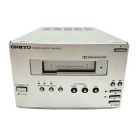 Onkyo K-501A Instruction Manual