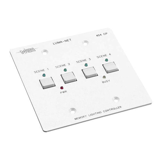 Leviton 408CP Installation & Operation Manual