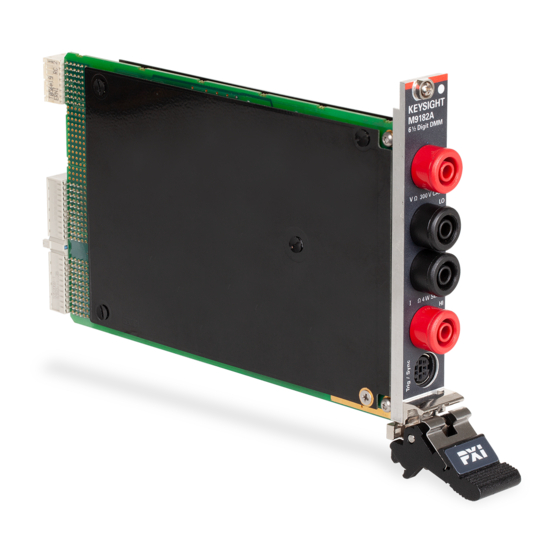 Keysight M9181A Startup Manual