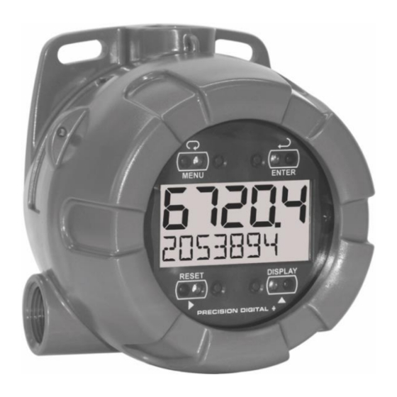 PRECISION DIGITAL PD6720 Series Instruction Manual