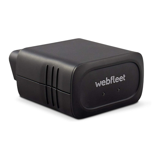 Webfleet LINK 210 Installation Manual