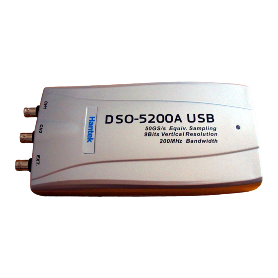 Rigol DSO-5200A Manuals