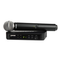 Shure BLX24R/SM58-H10 Manual