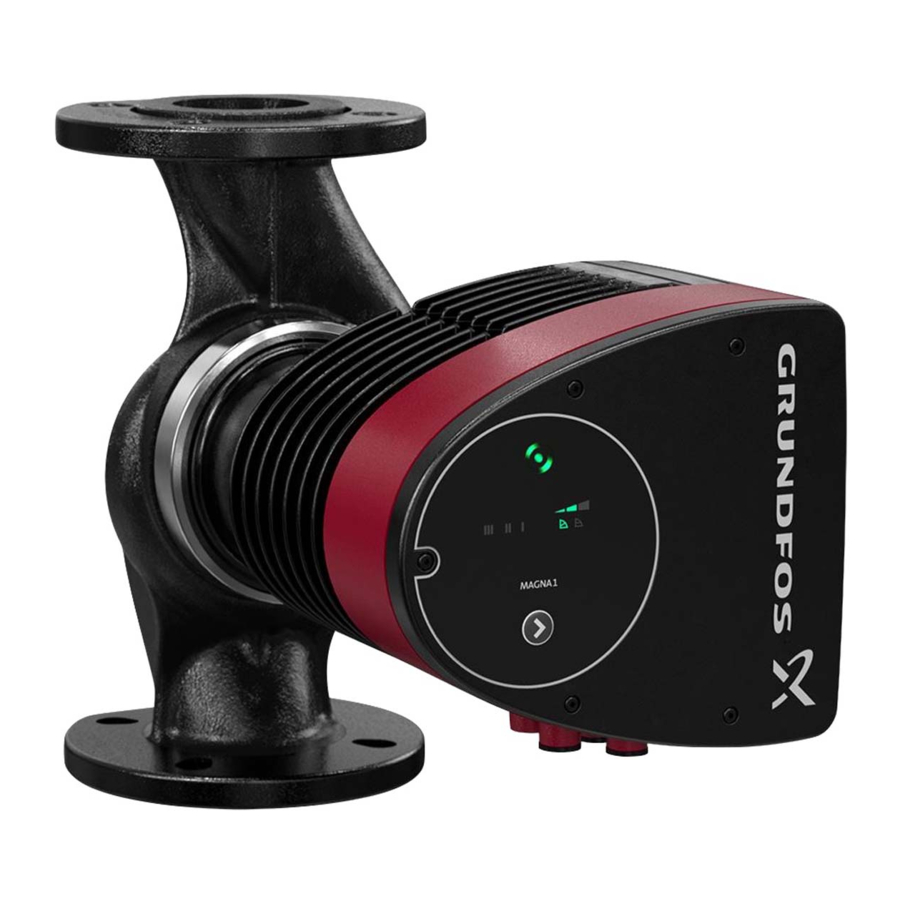Grundfos MAGNA1 Installation And Operating Instructions Manual