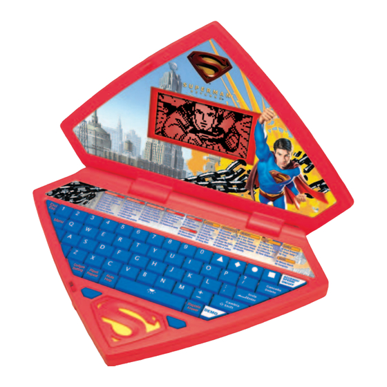 Oregon Scientific SUPERMAN Laptop Advance Manual