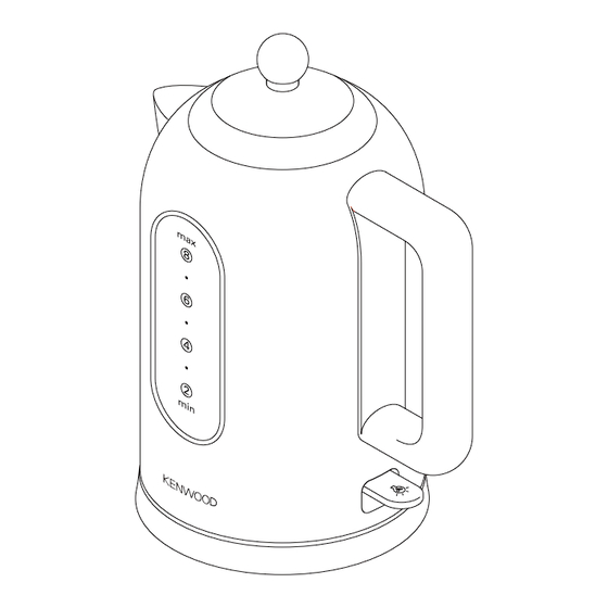 User Manuals: Kenwood SJ610 Series Kettle Lid