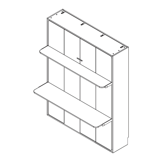 Lori Vertical Queen Home Office Kit Assembly Instructions Manual