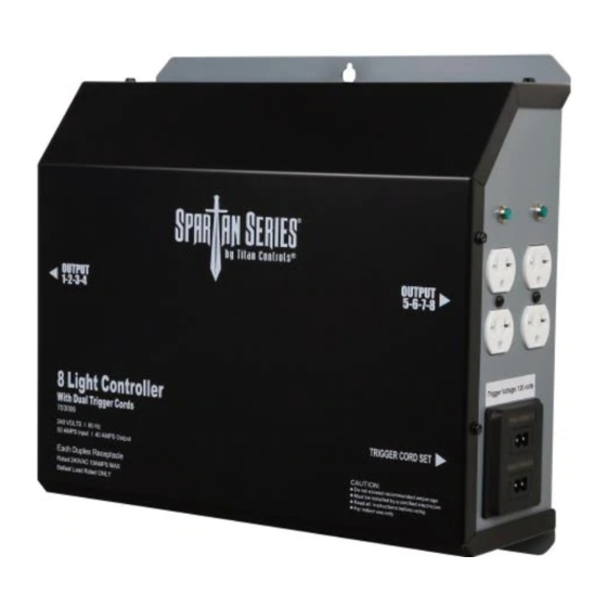 Titan Controls 8 Light Controller Instruction Manual