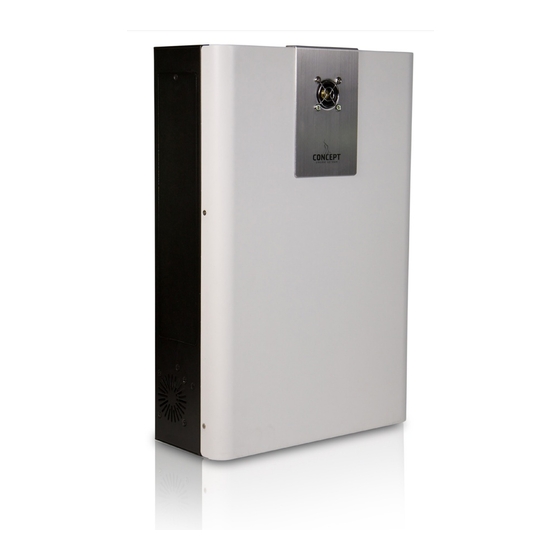 Concept Smoke Screen Sentinel S50 Installation And Operation Manual