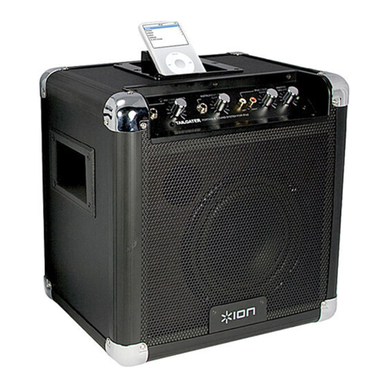 ION TAILGATER Quick Start Manual