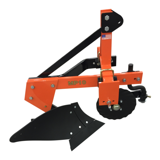 Land Pride MP20 Operator's Manual