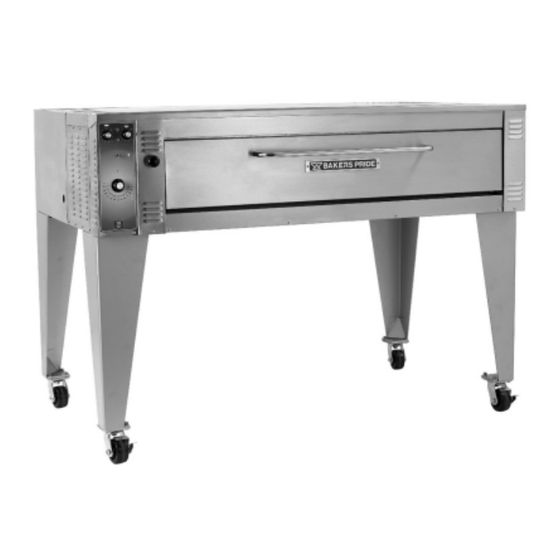 Bakers Pride EB-1-2828 Parts List