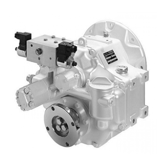Twin Disc TECHNODRIVE TM 485-A1 Operating Manual