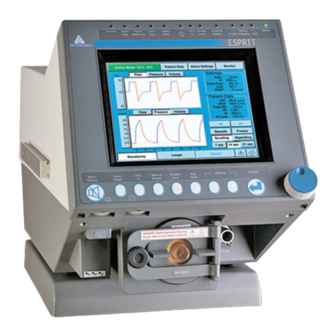 Respironics ESPRIT Operator's Manual