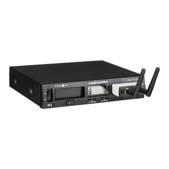 Audio Technica System 10 PRO Installation And Operation Manual