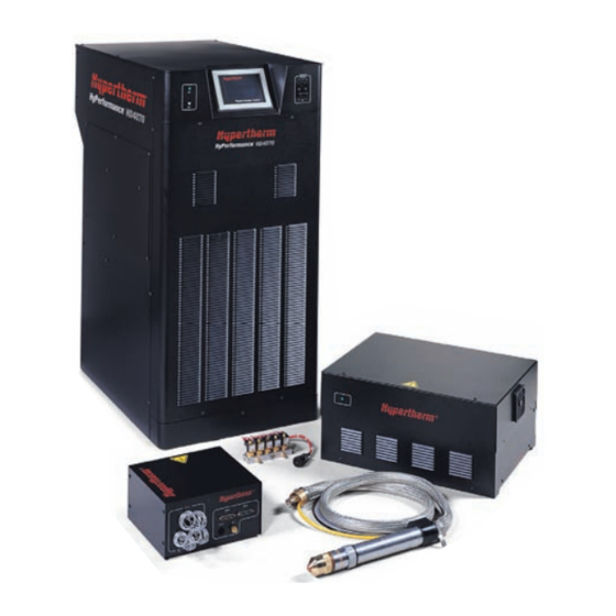 Hypertherm HyDefinition HD4070 Instruction Manual