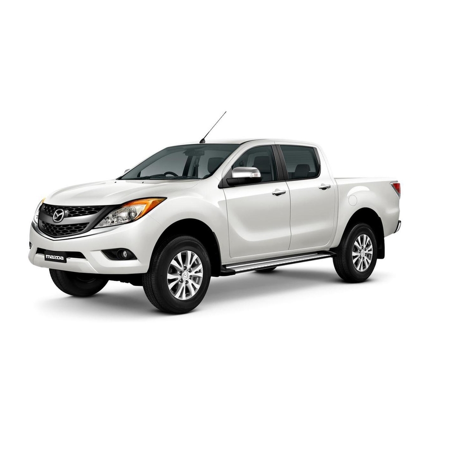 Mazda BT-50 Manual