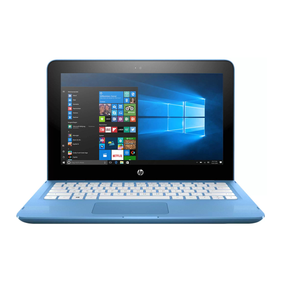 HP Stream x360 Maintenance And Service Manual