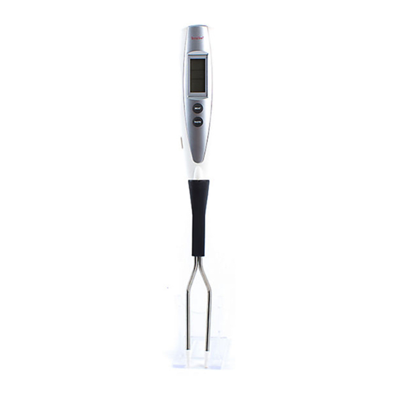 ORIENTOOLS Meat Thermometer Fork Instant Read Digital Food