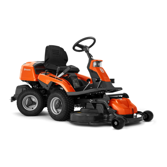 Husqvarna Rider 16 AWD Workshop Manual